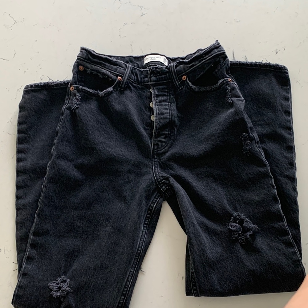 Abercrombie and Fitch Dad jeans size 26
